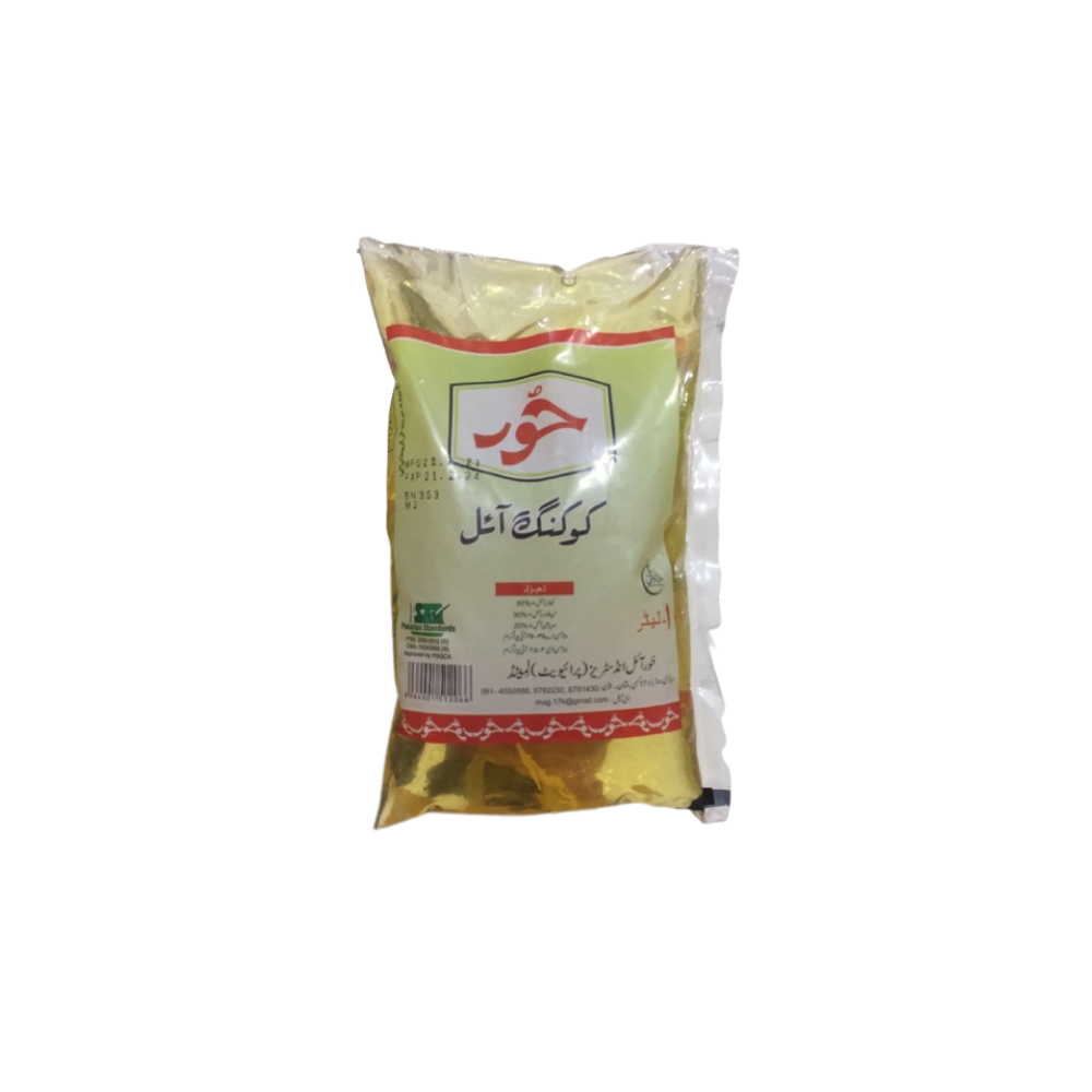 Hoor Cooking Oil 1Ltr Pouch