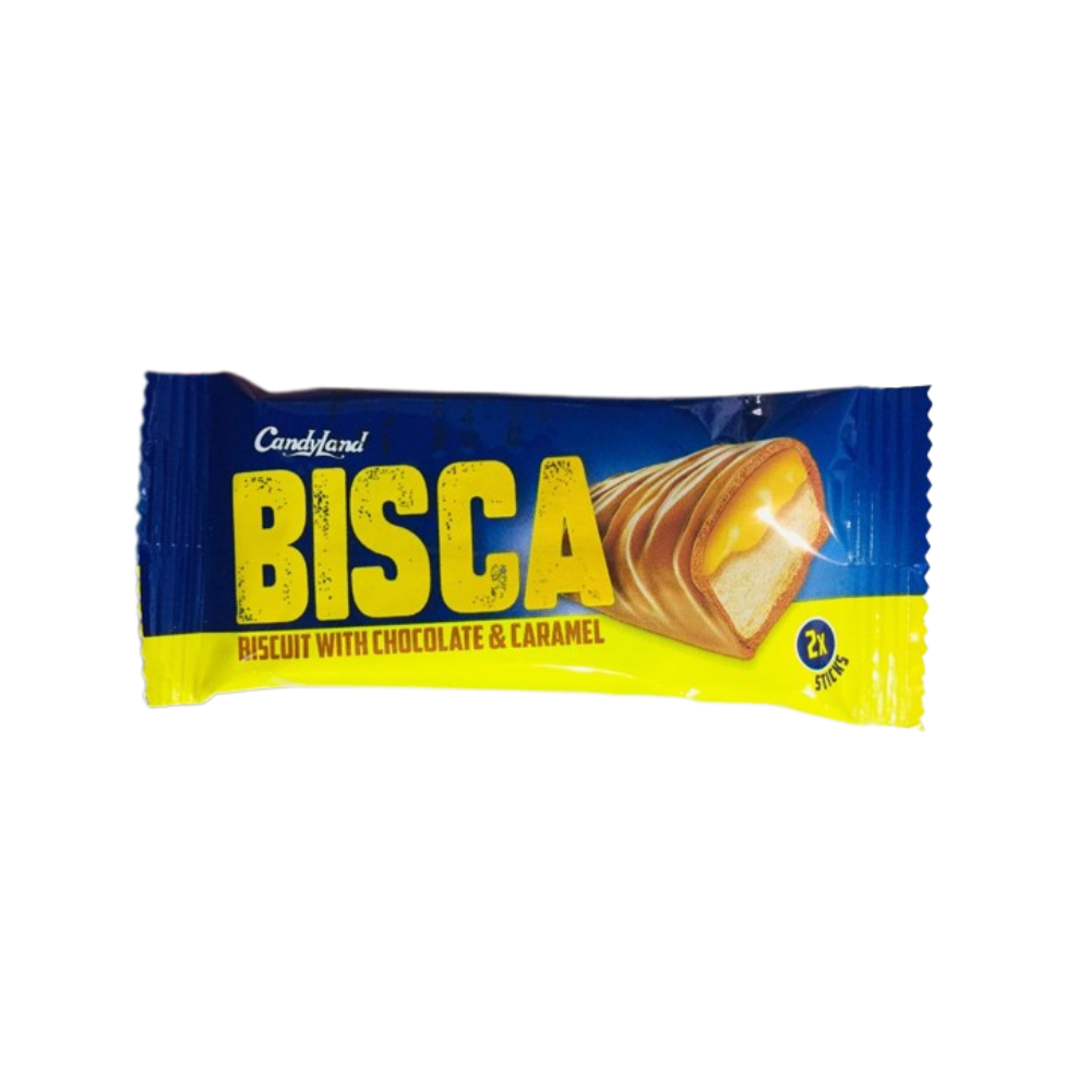 CandyLand BISCA Biscuit With Chocolate & Caramel 24gm