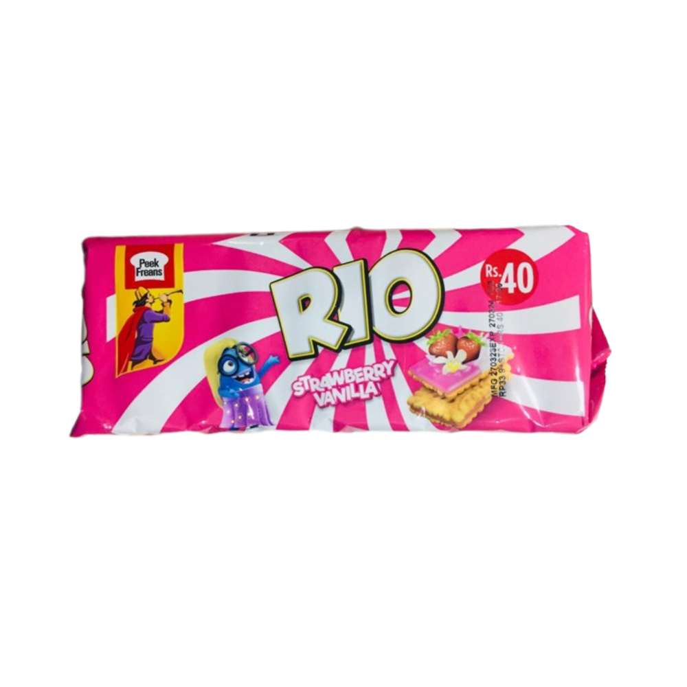 Peek Freans RIO Strawberry Vanilla Rs. 40