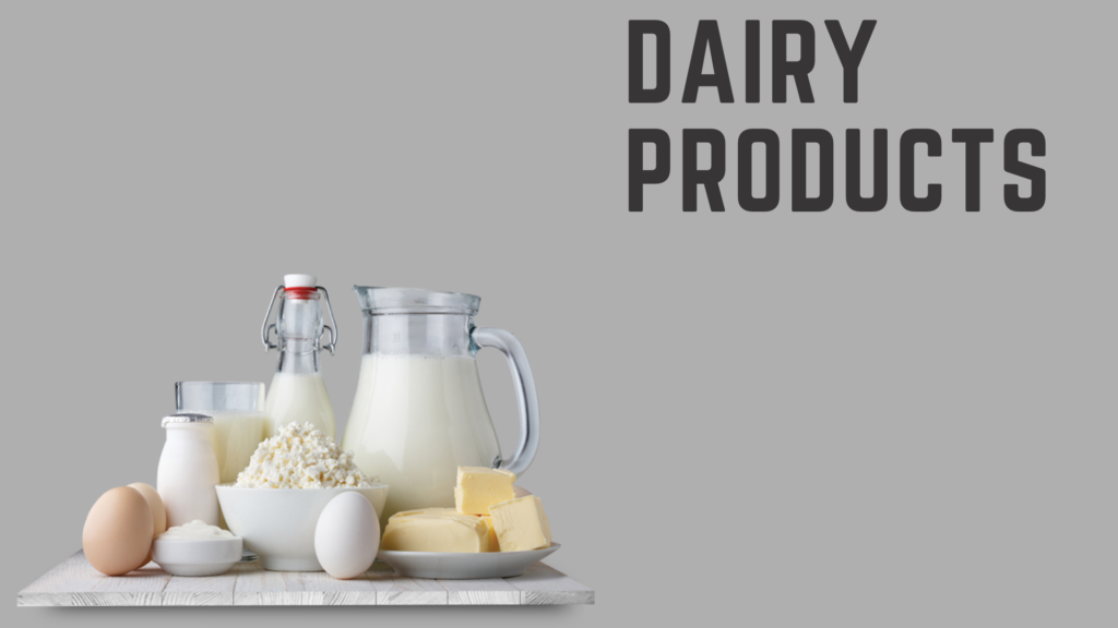 dAIRY pRODUCTS